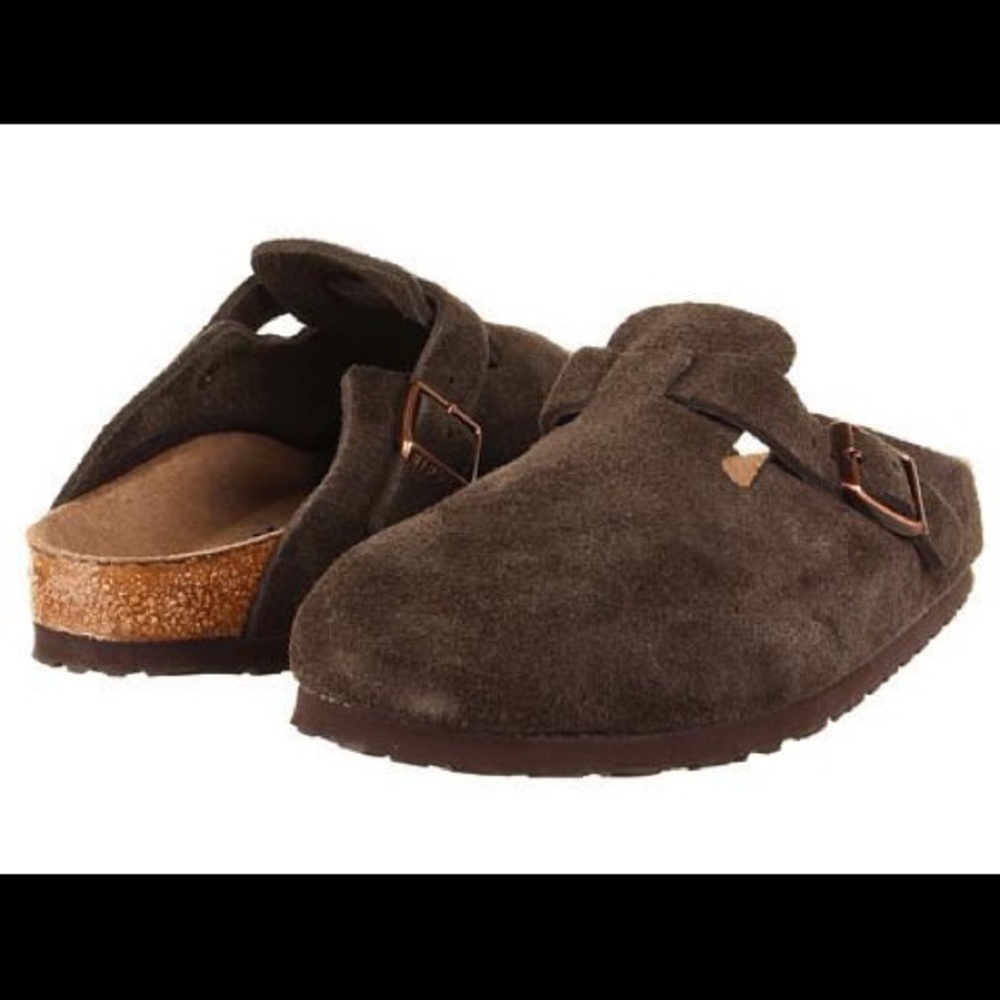 Boston Suede Clog Birkenstock
